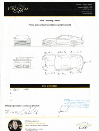 Ford Mustang cena 284355 przebieg: 5200, rok produkcji 2022 z Milanówek małe 46